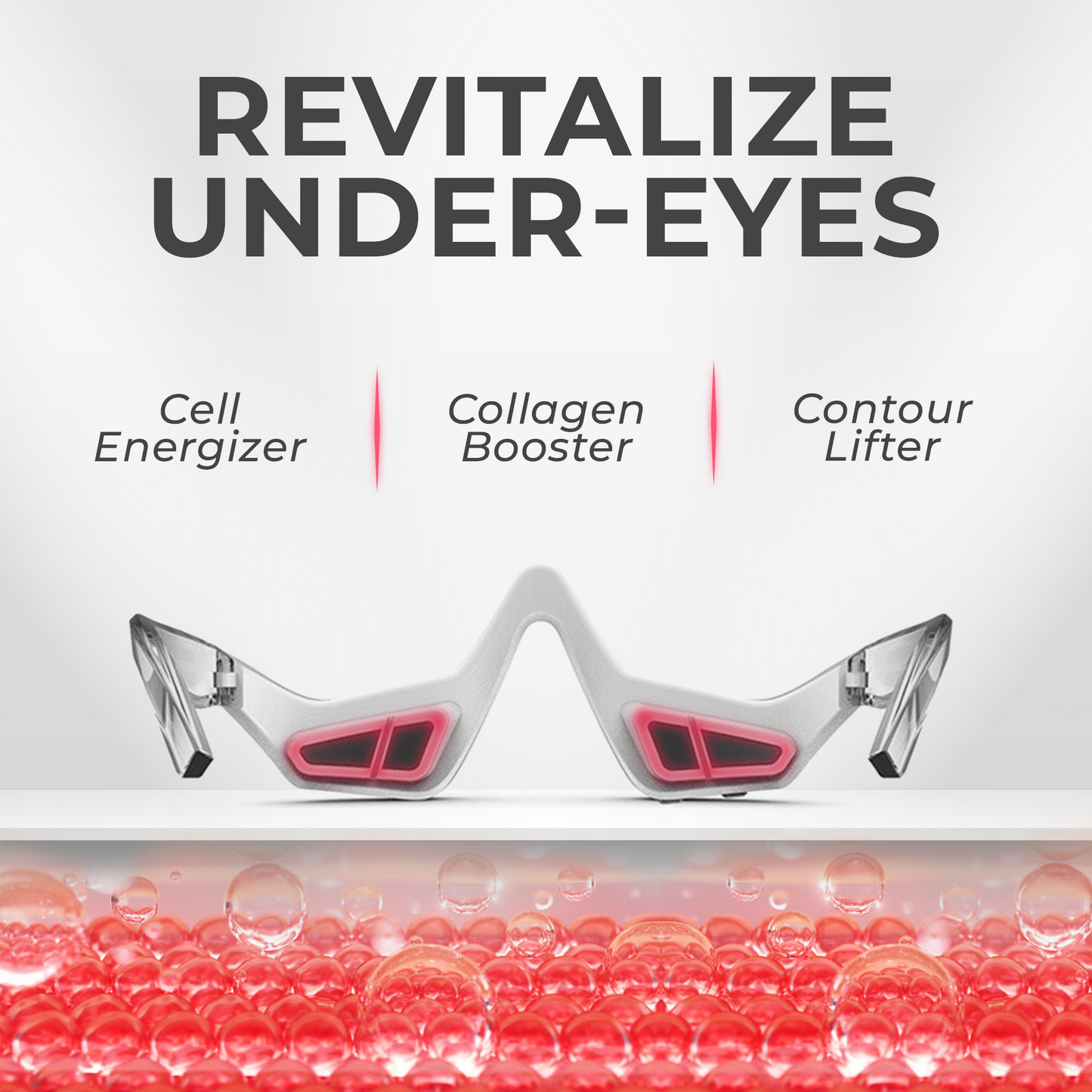 RevitalEyes™ 2-in-1 Red Light + EMS Eye Bag Therapy